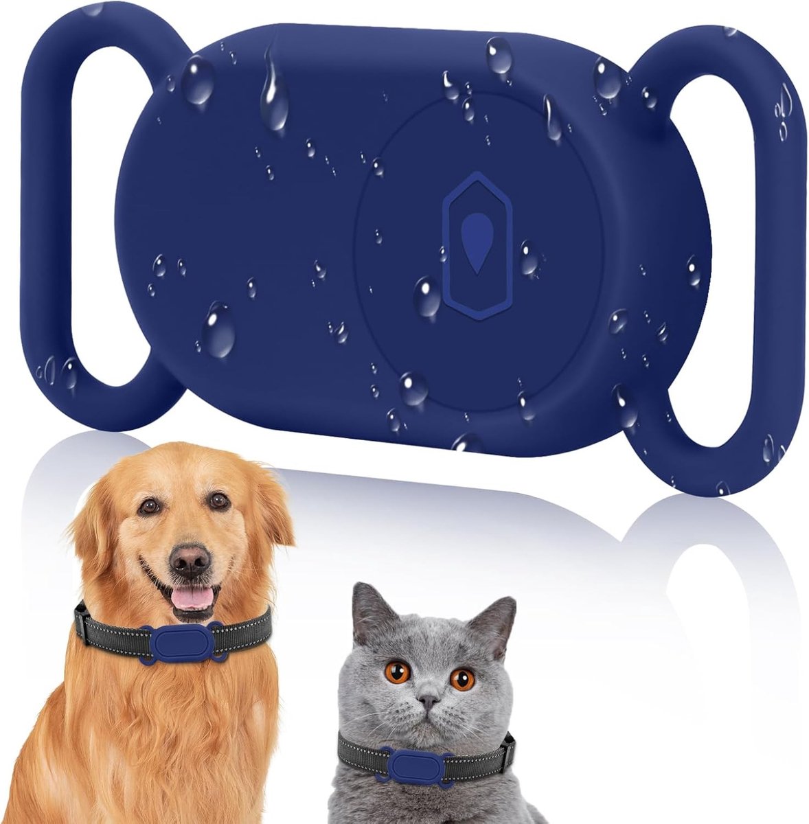 Siliconen Beschermhoes voor Samsung Galaxy Smarttag 2, Schokbestendig, Waterdicht en Krastbestendig, Ideaal voor Huisdieren en Dierenlokalisatie
