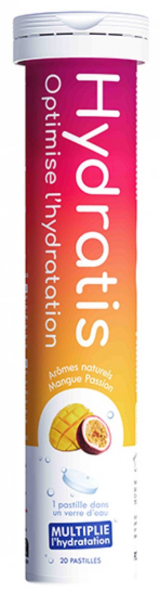 Hydratis Hydratatieoplossing 20 Bruistabletten (Aroma : Mango Passievrucht)