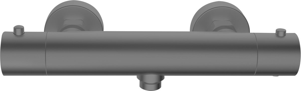 Thermostatische opbouw douchekraan Sanitado Foya in gunmetal