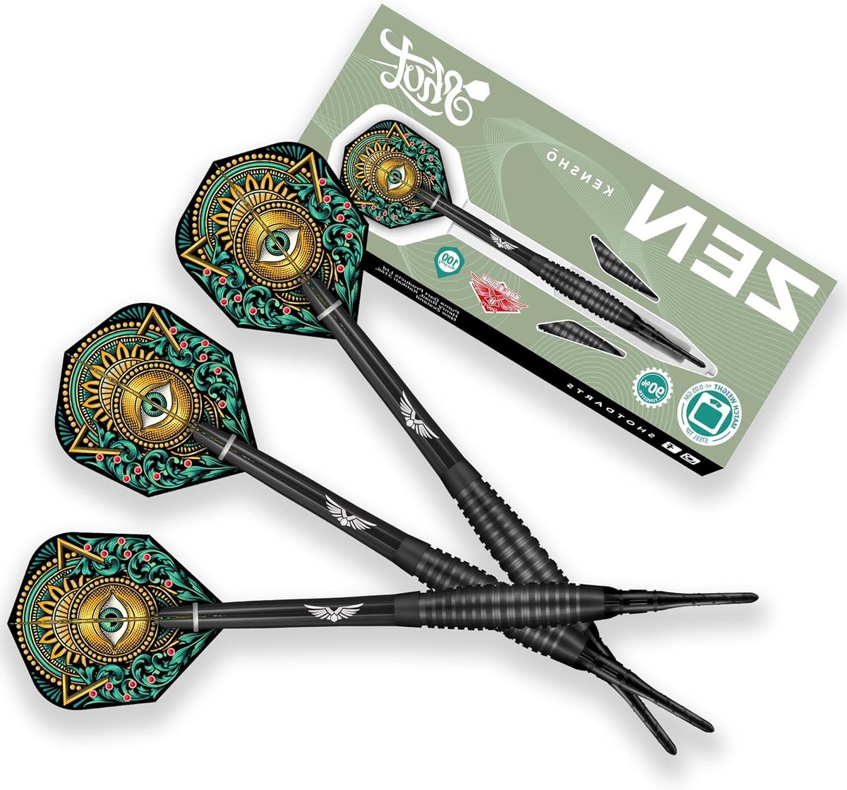 Soft Tip Dartpijlen - Dartpijlen Set - Darts Spelen - 90% Tungsten - 18 Gram - Veelkleurig