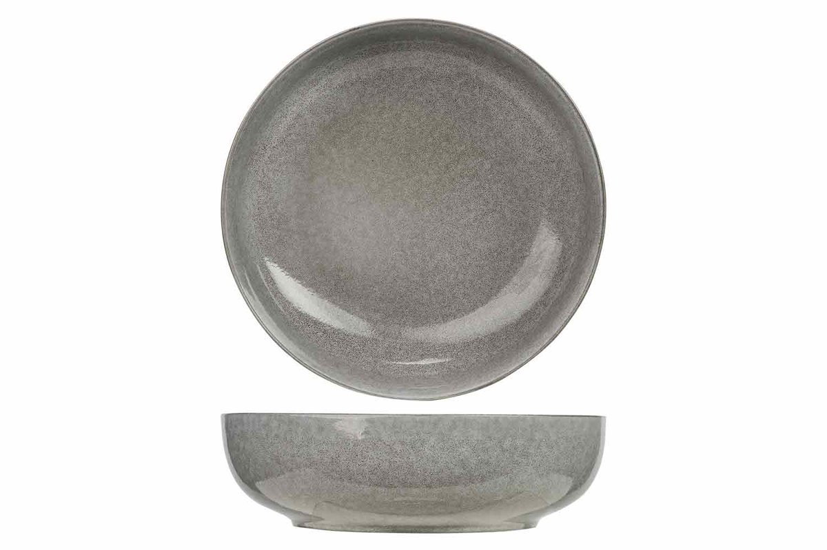 Chiapas Grey Schaal D22,5xh6,6cm