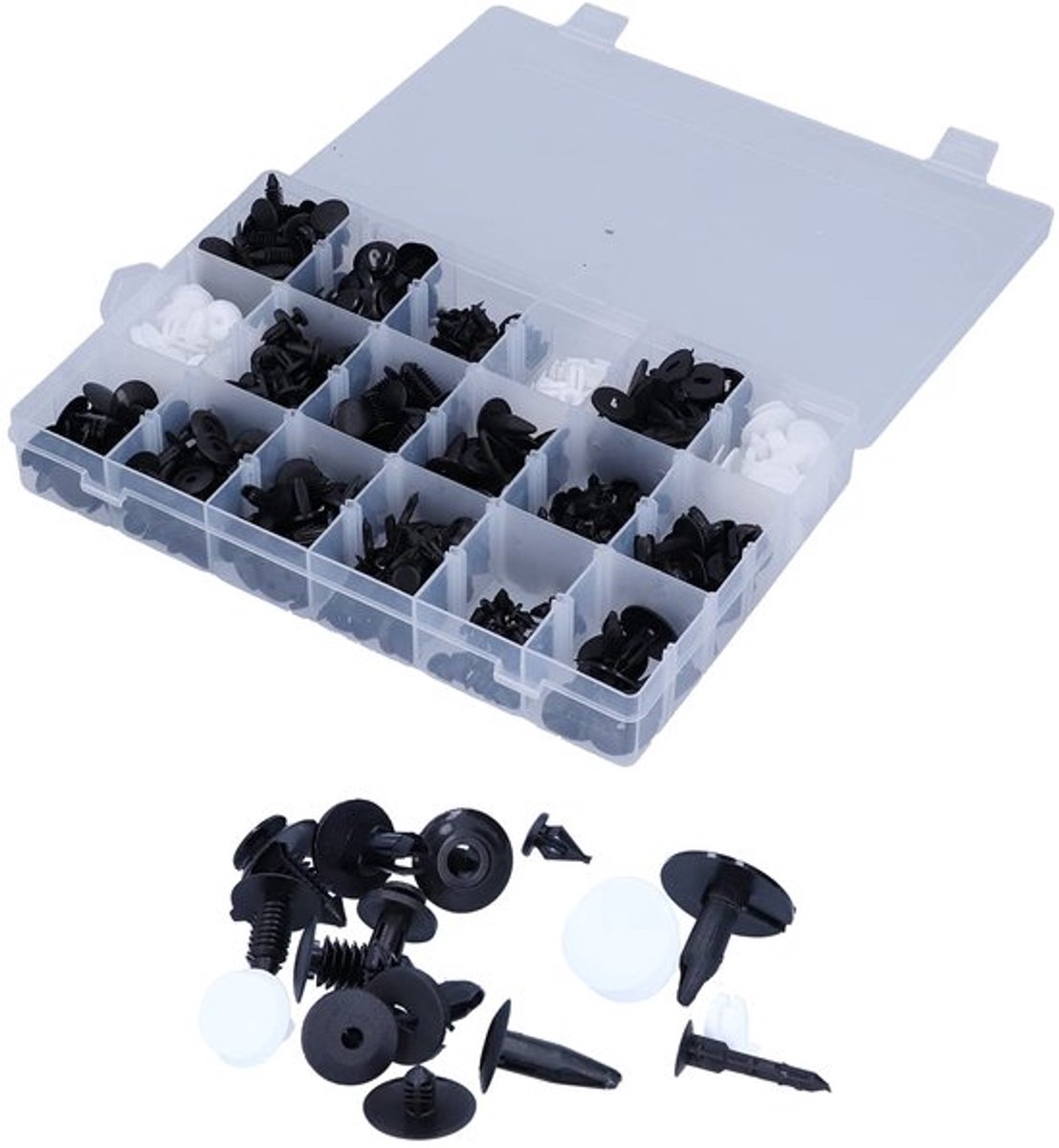 Zeynomax - Auto-vasthoudclips - Push-pins - Duurzame kunststof