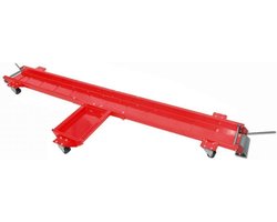 Motorstandaard Universeel - Motorbok Paddock - Motor Onderhoud - Met Wielen - 565 kg - Rood