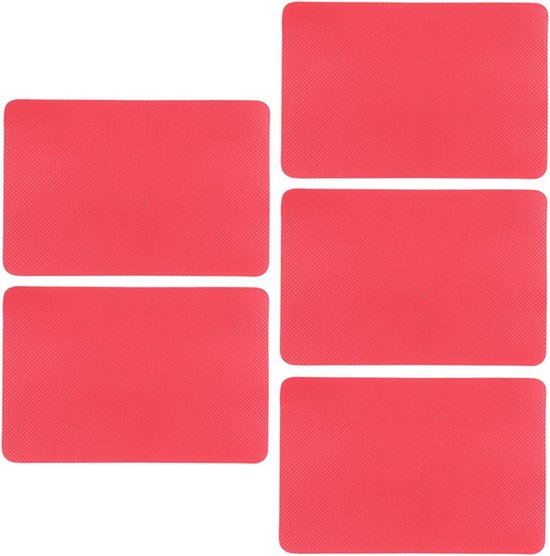 Boot Reparatie Patch - Waterdichte Stickers - Watersport Onderhoud - Sterk PVC Materiaal - 5 Stuks - Rood — afbeelding 5