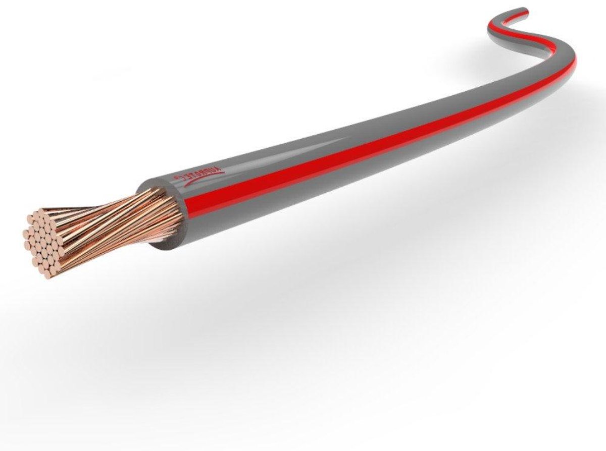 Auto Kabel - Voertuig Bedrading - Elektrische Installatie - Meerdere Maten - 5m of 10m - Rood
