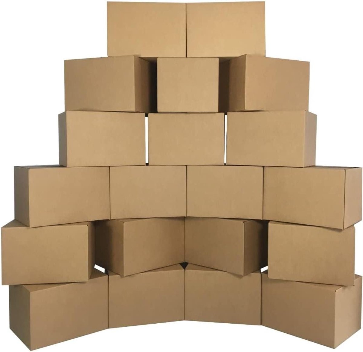 Verhuisdozen - Opslagdozen - Spullen Verhuizen - Industriestandaard sterkte - 20 stuks - Kraft