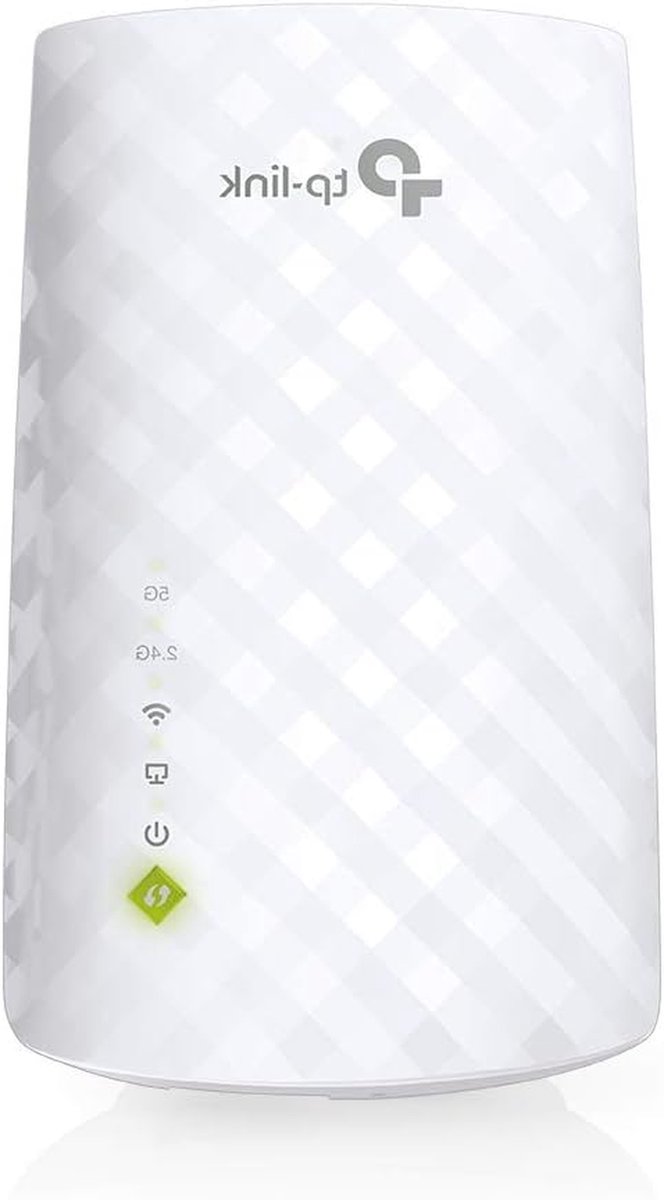 Wifi Versterker - Range Extender - Draadloos Internet - Dubbele Band - 6.5 x 7.5 x 11 cm - Wit