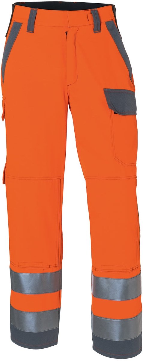 KUBLER PROTECTIQ HIGH VIS 23938345 Hi Vis Reflecterend Werkbroek HEREN Veiligheidsbroek Oranje Antraciet - Antistatisch