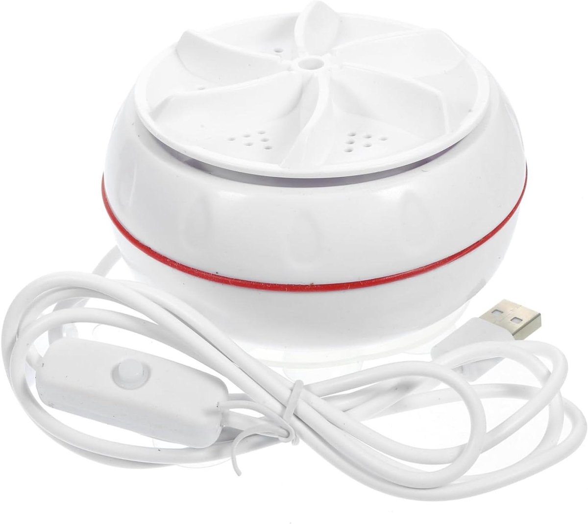 Draagbare Wasmachine - Mini Wasmachine - Kleding Wassen - Compact Ontwerp - 10.5 cm - Wit