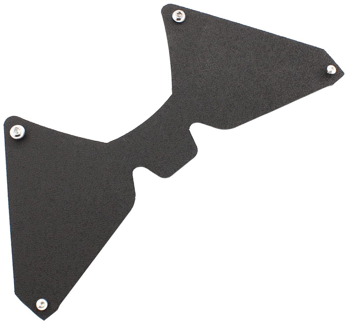 Dailygoods- Vorkshield Winddeflector - Slagvast ABS-kunststof - Voor CRF1000L 2016-2019 - Comfortabele Rit - Eenvoudig te Installeren - Zwart