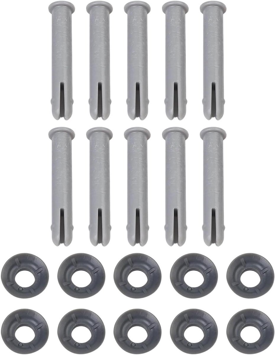 Zwembad Reparatie Set – Pinnen en Ringen – Zwembad Onderhoud – Heavy Duty Constructie – 65mm Lengte – Grijs Zwembad Reparatie Set – Pinnen en Ringen – Zwembad Onderhoud – Heavy Duty Constructie – 65mm Lengte – Grijs