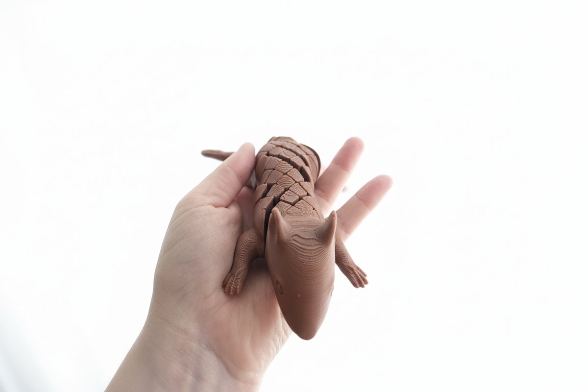 3D-geprinte Beweegbare Eekhoorn – 23 cm – Verzamelbeeldje & Bureaudecoratie
