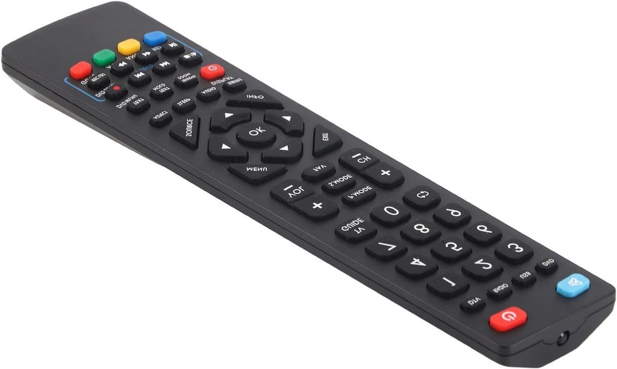 Universele Afstandsbediening - Smart TV Controller - TV Bediening - Directe Installatie - 20.5 cm - Zwart