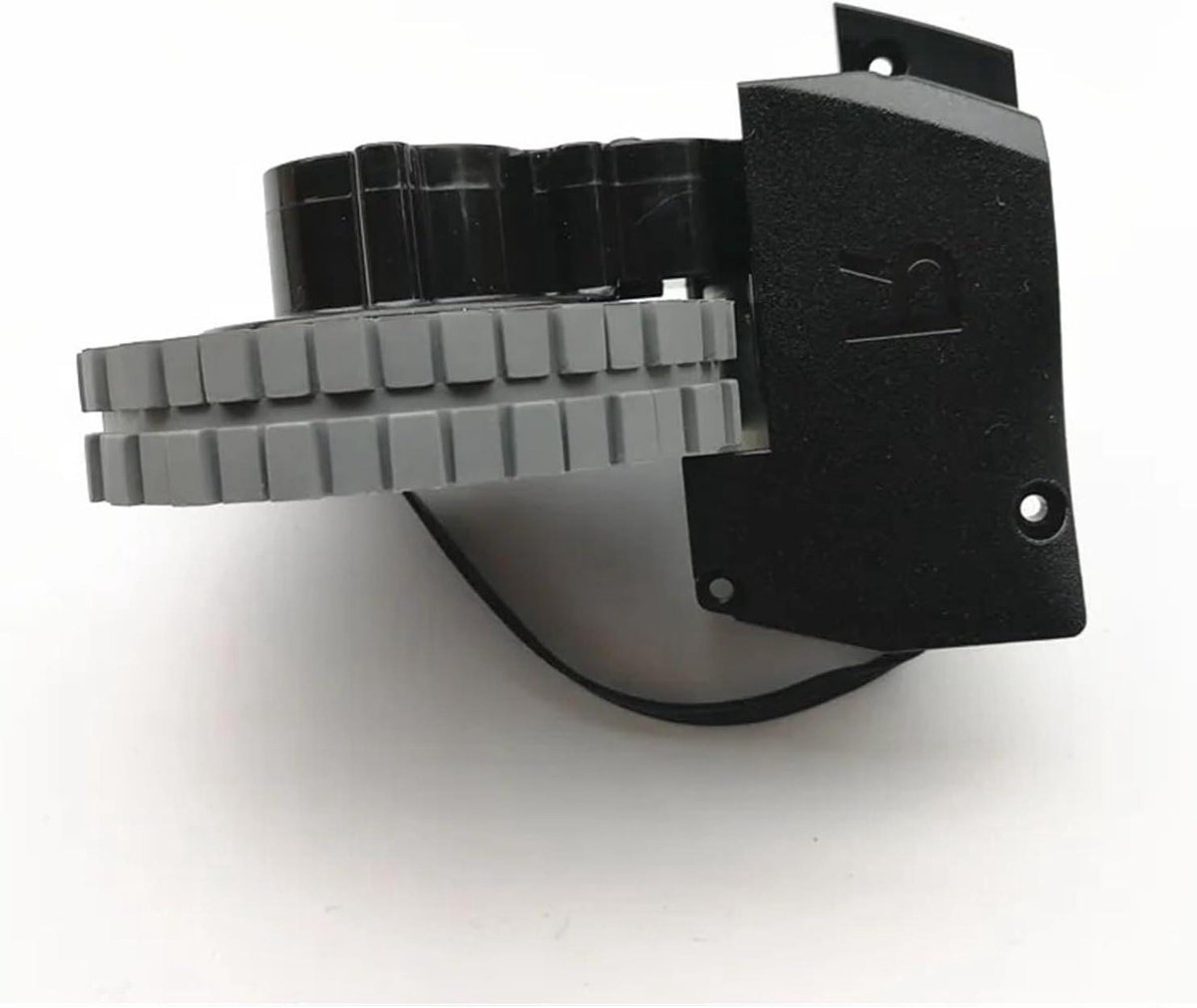 Stofzuiger Wiel - Reservewiel Motor - Robot Onderhoud - Krasvrije Beweging - 1x1x1 cm - Zwart