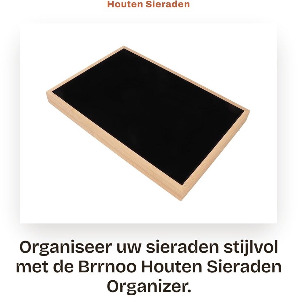 Dailygoods- Sieradentray Lichtgewicht en duurzaam - Sieraden opberger met ritsen - Sieraden tray - Sieraden display - Multifunctionele organizer - Klassiek ontwerp - Sieradenopberger