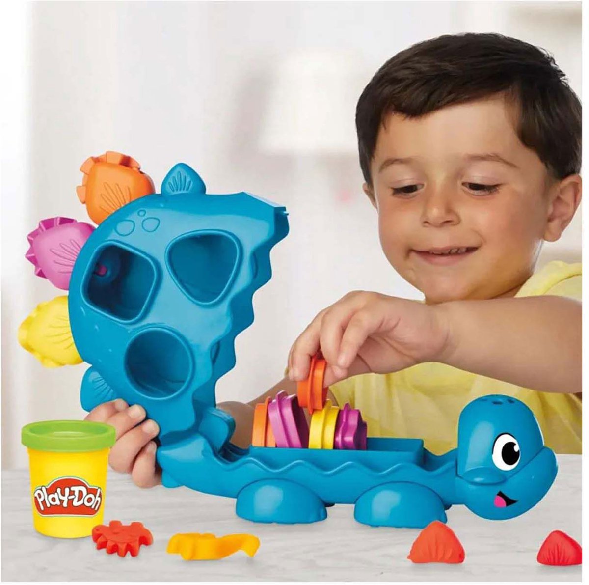Play-Doh Dino Vormen en Kleuren speelset - boetseerklei — afbeelding 9