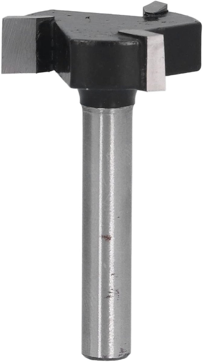 Dailygoods- Freesbit 6mm Schacht - Freesbitset - Koolstofstaal - Houtbewerking - Duurzaam ontwerp - Stabiele prestaties - Freesgereedschap