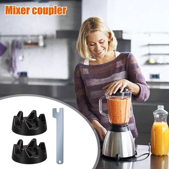 Blender Koppeling Vervanging - Mixer Onderdeel - Apparaat Repareren - Universele Pasvorm - 36mm Diameter - Zwart van Blender — afbeelding 3