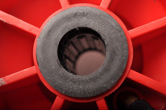 Steekwagenwiel - 2.50-4 - luchtband en kunststof velg - maximale belasting: 75 kg - asgat/naafdiameter: 20 mm - inclusief rollager
