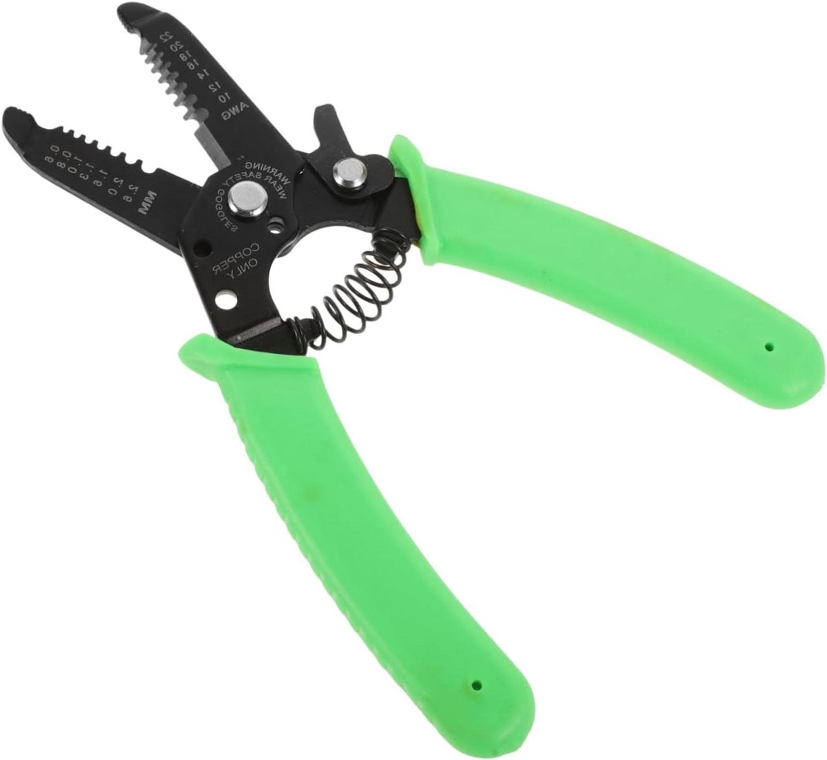 Elektrische Draadstriptang - Kabelstripper Gereedschap - Snel Kabels Strippen - Multifunctioneel Ontwerp - 16 x 4 cm - Lichtgroen