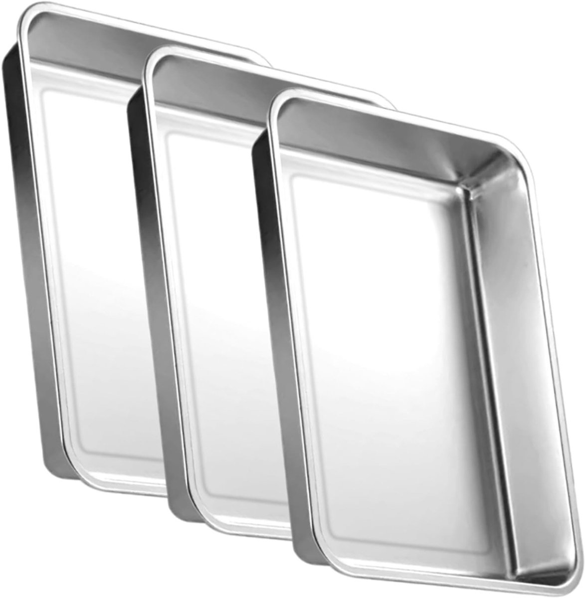 CLVP® Braadslede - Ovenschotel - Braadslee - Zilver