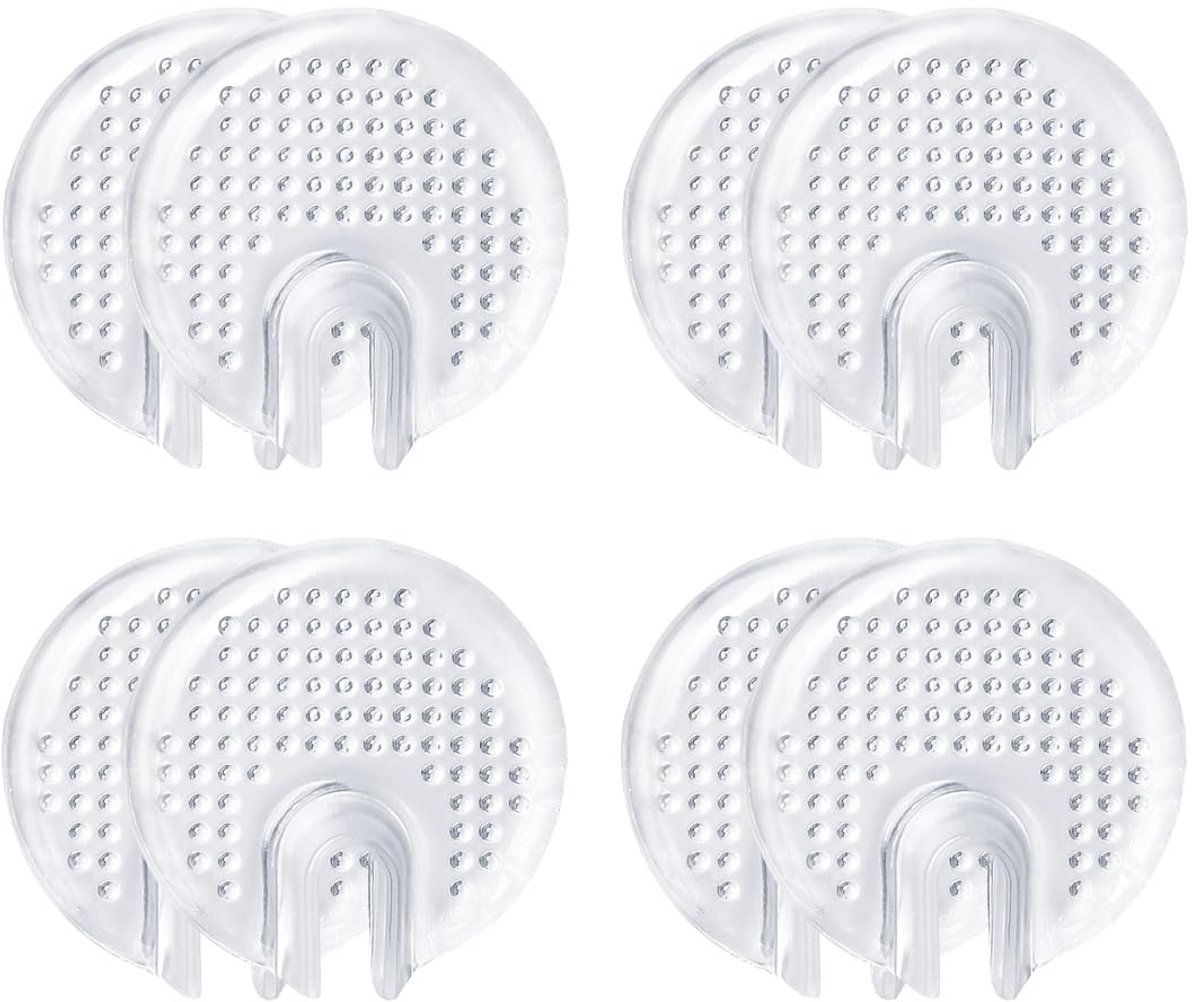 Dailygoods- Antislip Pads - 4 Stuks - Teenbescherming - Zacht PU/Gel - Ademend - Comfortabel - Voorkomt Wrijving/Blaren - Teenbeschermers