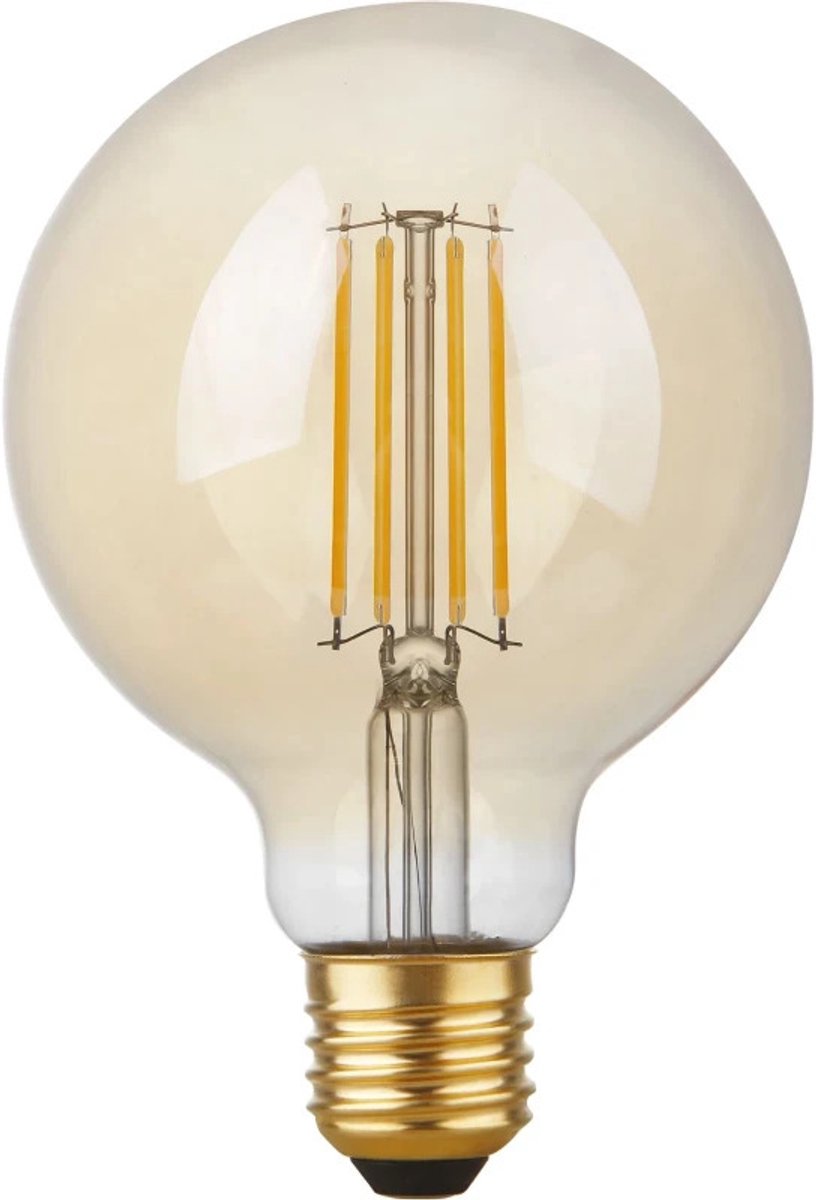 SPL E27 LED Globelamp | 4.7W Goud 2200K 220V/240V 922 | 360° Dimbaar