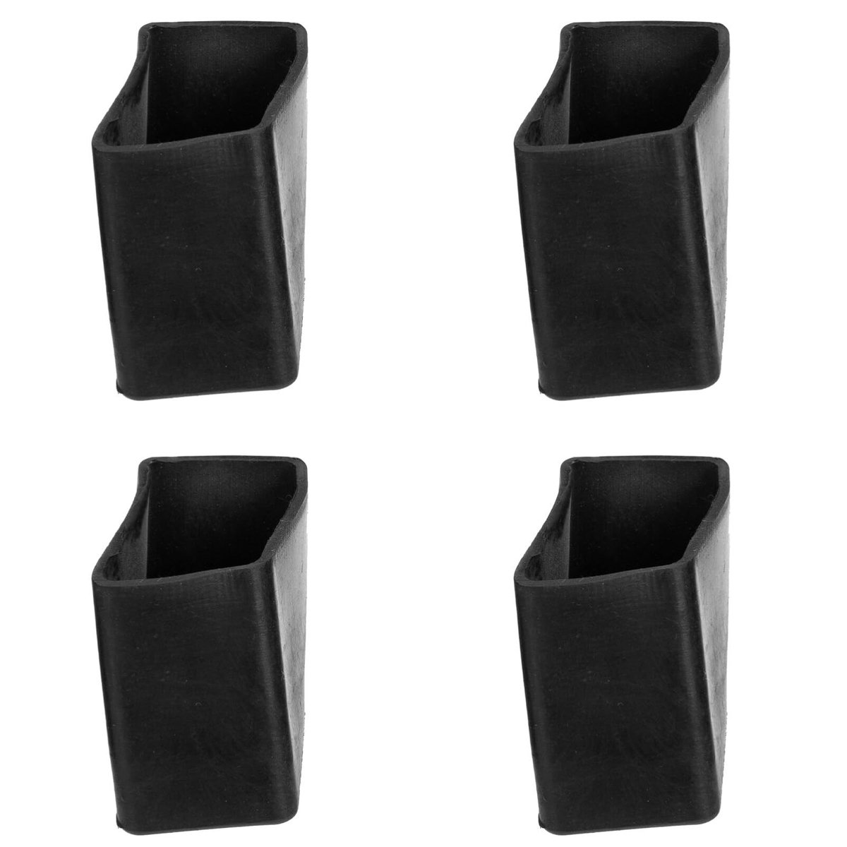 Dailygoods- Ladderpads Antislip - Ladder Voethoezen - Rubber - 4 Stuks - Duurzaam - Bescherming tegen Krassen - Laddervoetjes
