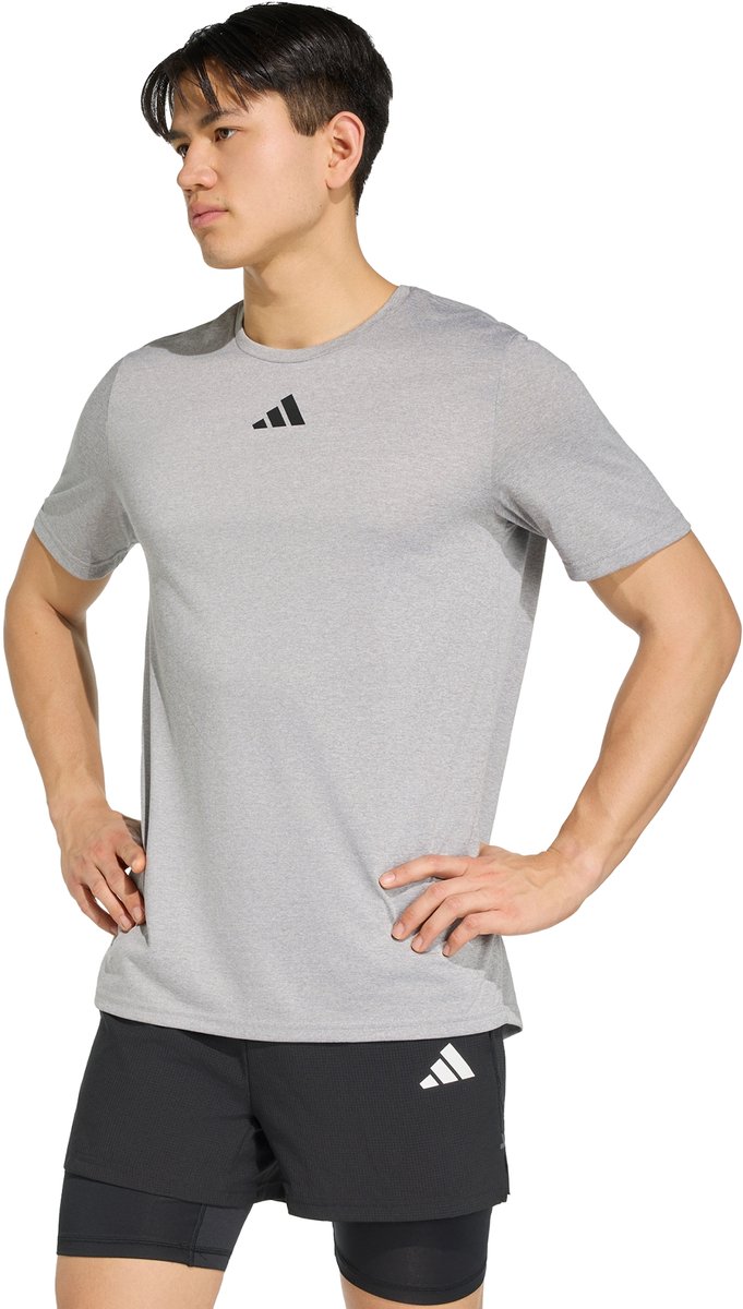 Adidas Sportswear Ss Pregame A Heren Grijs