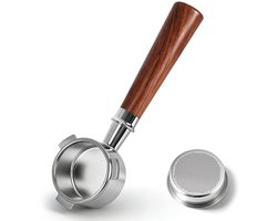 Dailygoods- Zeefdrager 51 mm - Bodemloze Zeefhouder - Zeefhouder 51 mm - Koffiezetapparaat Accessoire - Professioneel Gebruik - Hoogwaardige Kwaliteit