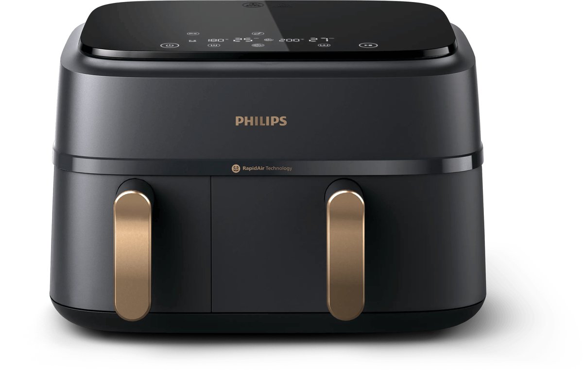 Philips Rapid Air Serie 3000 Airfryer met Dubbele Mand 9 - afbeelding 2