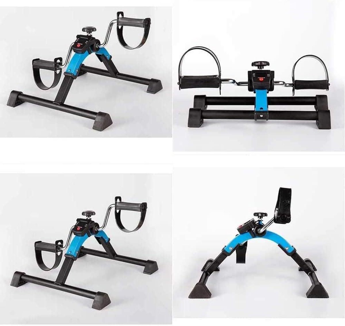 Mini Hometrainer - Fitnessfiets - Revalidatie Thuis - Opvouwbaar Ontwerp - 2.3 kg Gewicht - Zwart