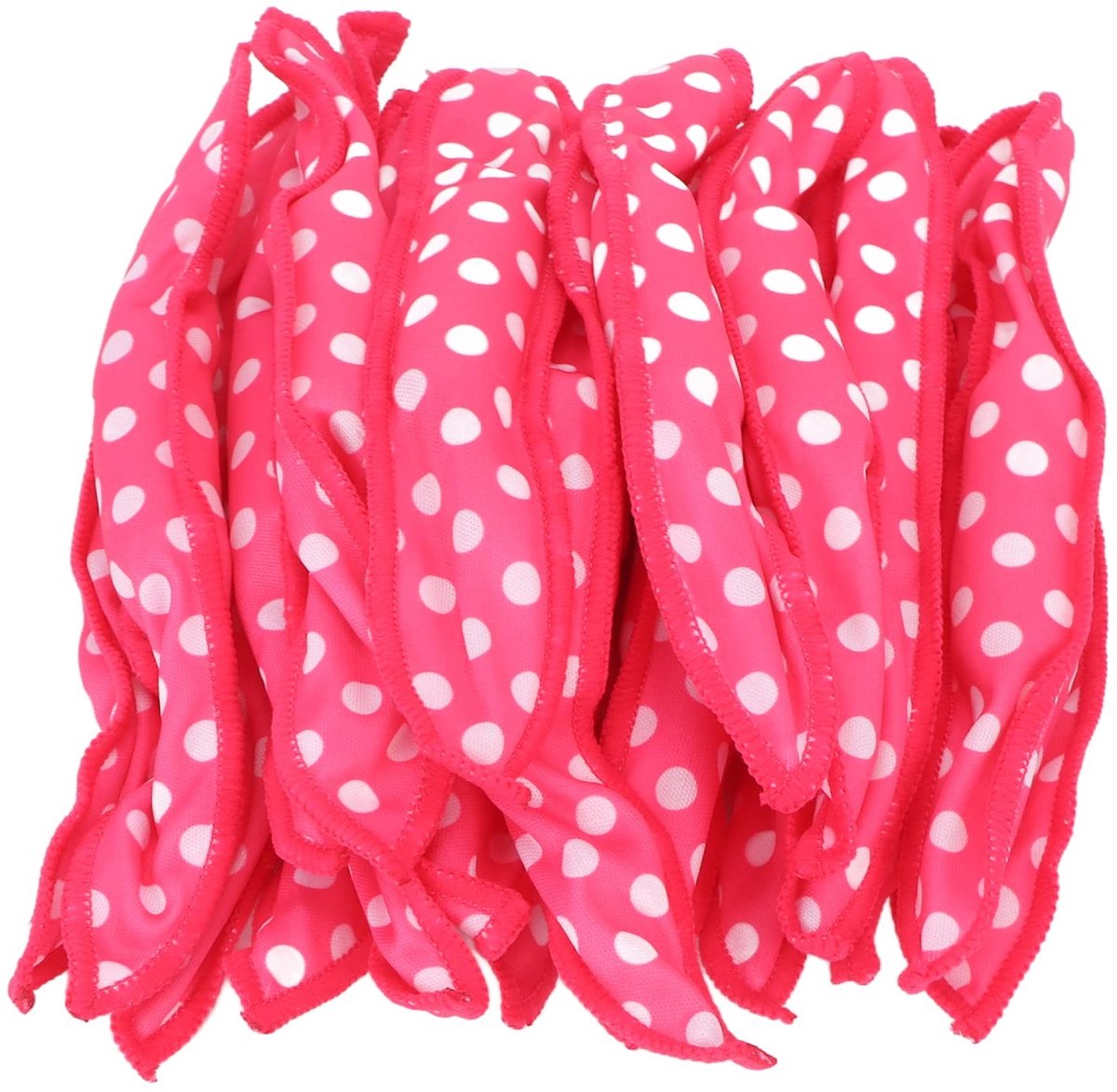Dailygoods- Haarrollers Hittevrij - 20 Stuks - Zachte Krulspelden - Draagbaar Formaat - Stevige Grip - Voor Kinderen/Vrouwen