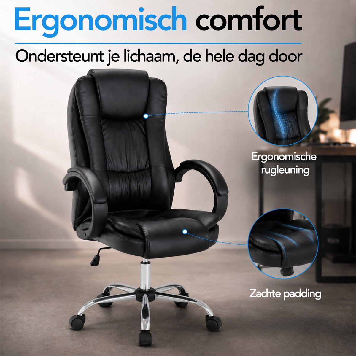 Infinity Goods Ergonomische Bureaustoel - afbeelding 3