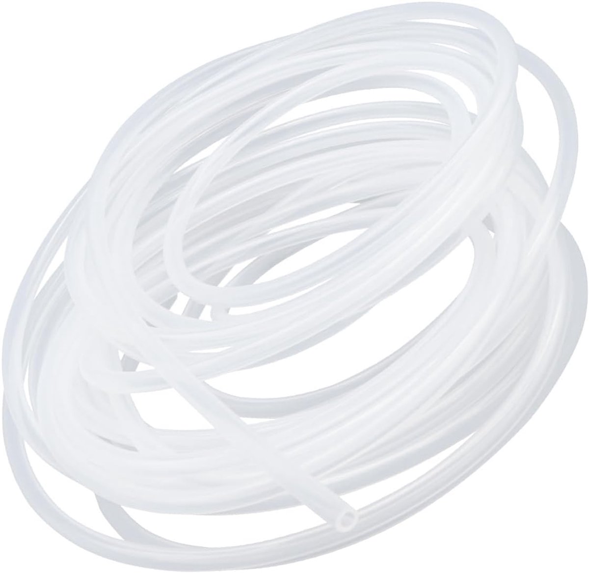 siliconen slang voedingskwaliteit 4 mm binnendiameter x 6 mm buitendiameter 5 meter, flexibele siliconen slang water lucht slang buis helder