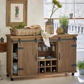 LOBERON Commode Grasse antiekbruin