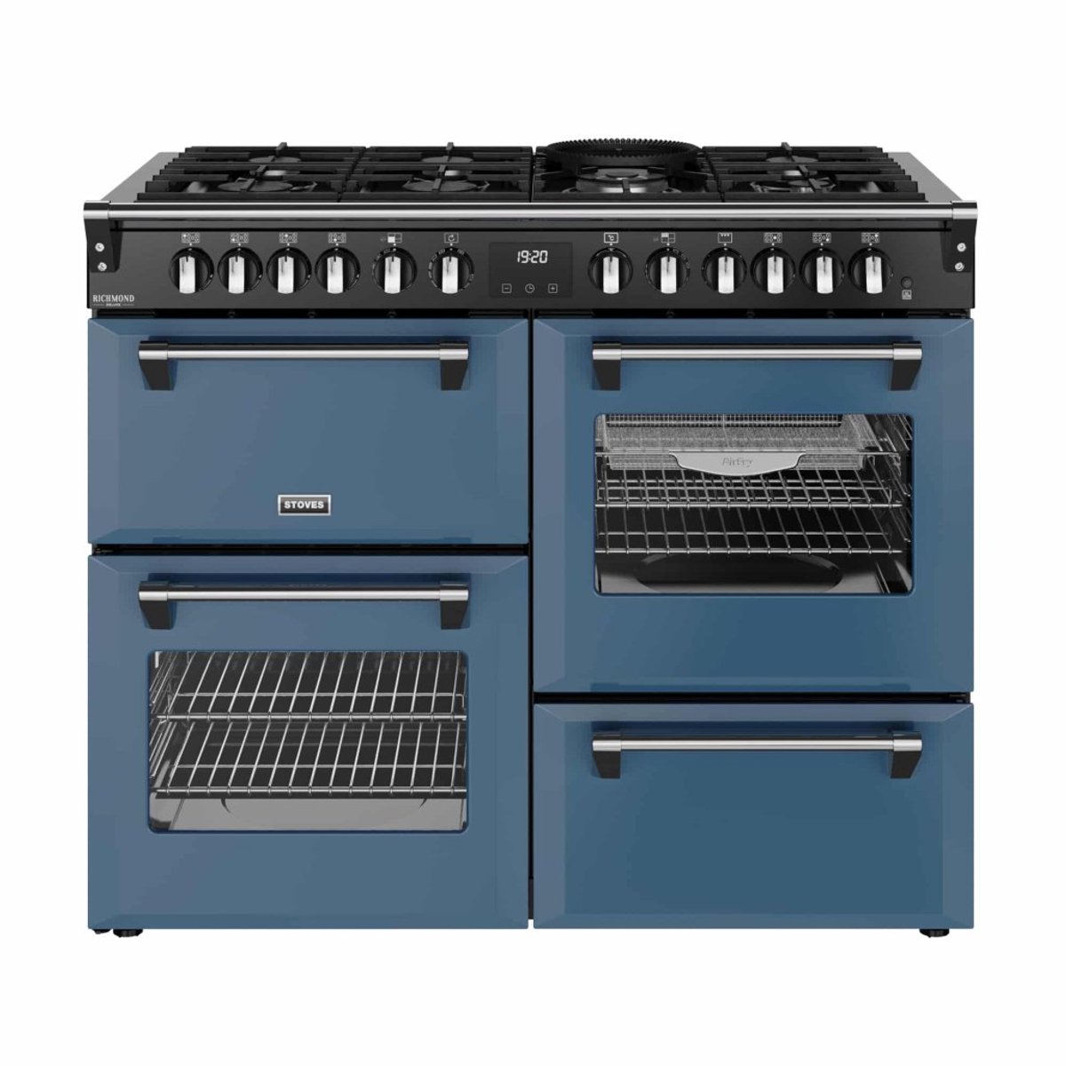 Stoves 444412029 fornuis Range-fornuis Electrisch Gaskookplaat Blauw