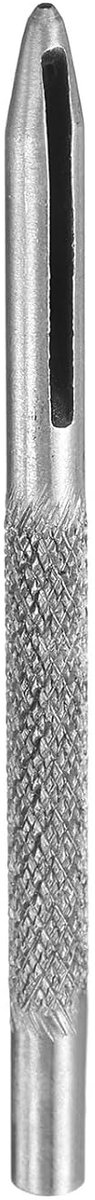 Gatstans voor ronde gaten van leer, 1 mm stans voor holle gaten van koolstofstaal, snijgereedschap voor het ponsen van ronde gaten voor riem/lederhandwerk