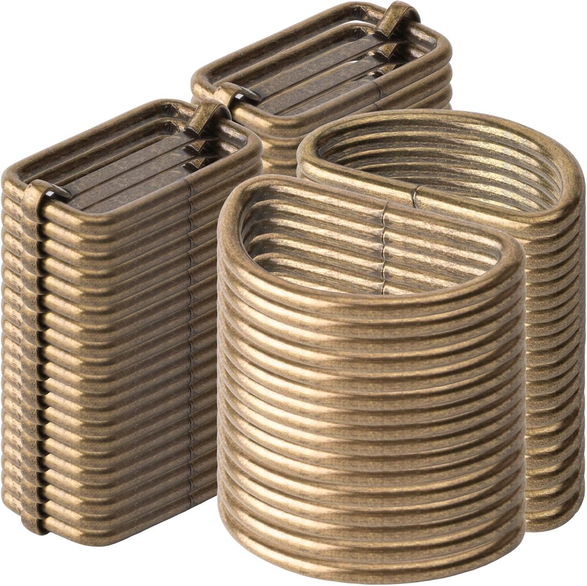 80 stuks D-ring en schuifgespen van metaal, tassenaccessoires om te naaien, voor rugzakken, handtassen, riem, knutselen, doe-het-zelf