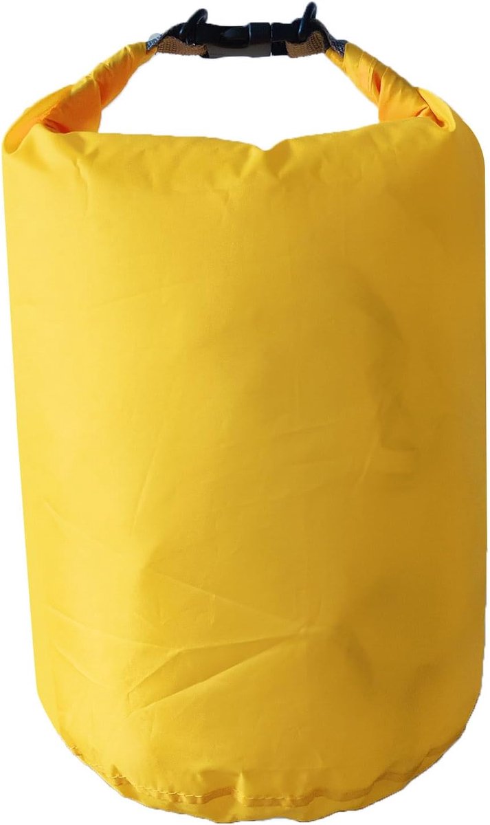 tas, 10, 20, 40, 70, 90 liter, waterdichte zak, ultralichte droogzak, waterdichte watersporttassen voor kajakken, strand, zwemmen, kamperen, wandelen, geel, 70L
