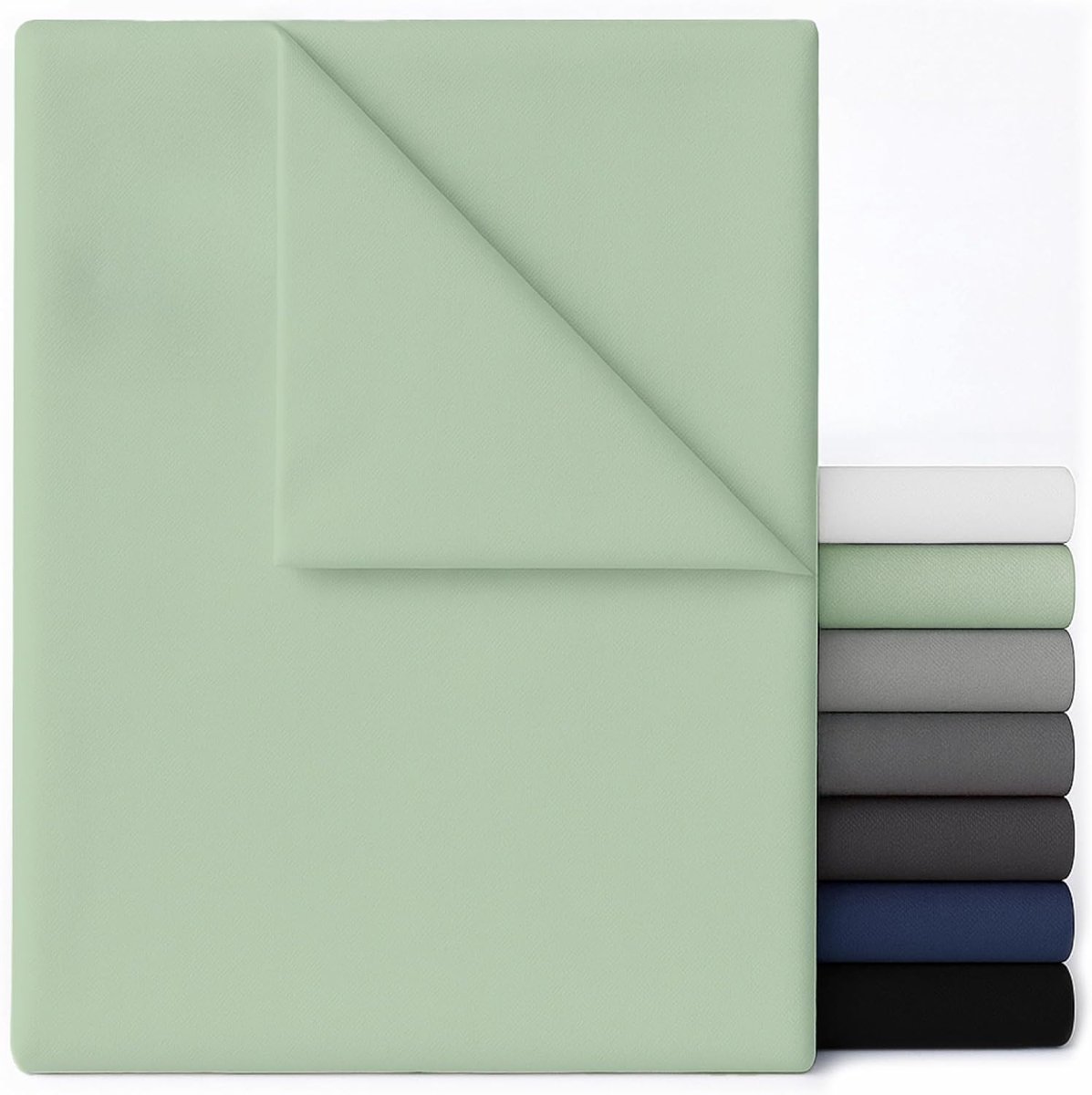 Laken voor 2 personen - 270x290 Lichtgroen - Ultrazachte Geborstelde Microvezel voor Tweepersoonsbed 180x200 - Oeko-Tex Gecertificeerd