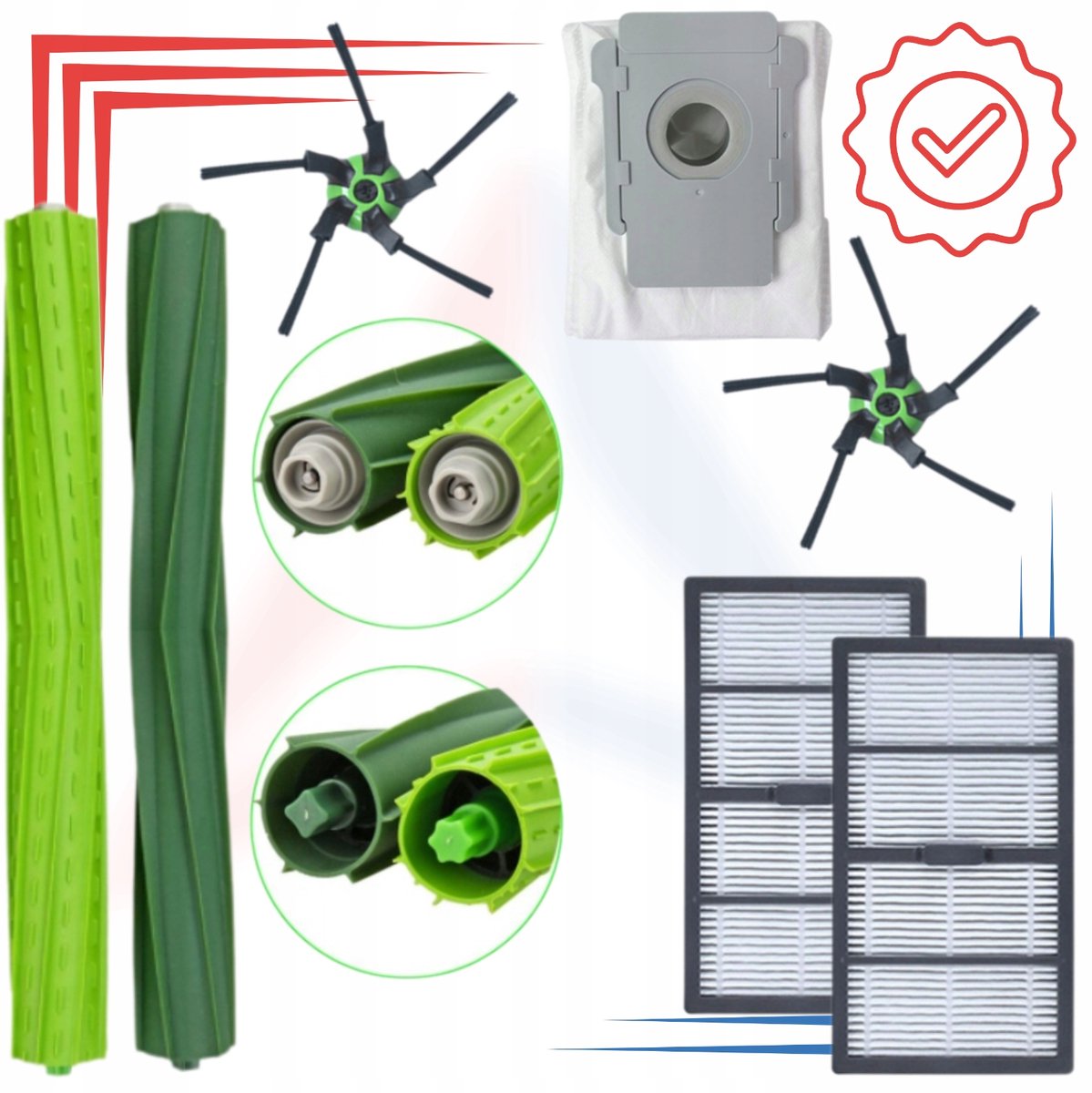 AreoSe - Accessoireset voor iRobot Roomba S9/S9 Plus