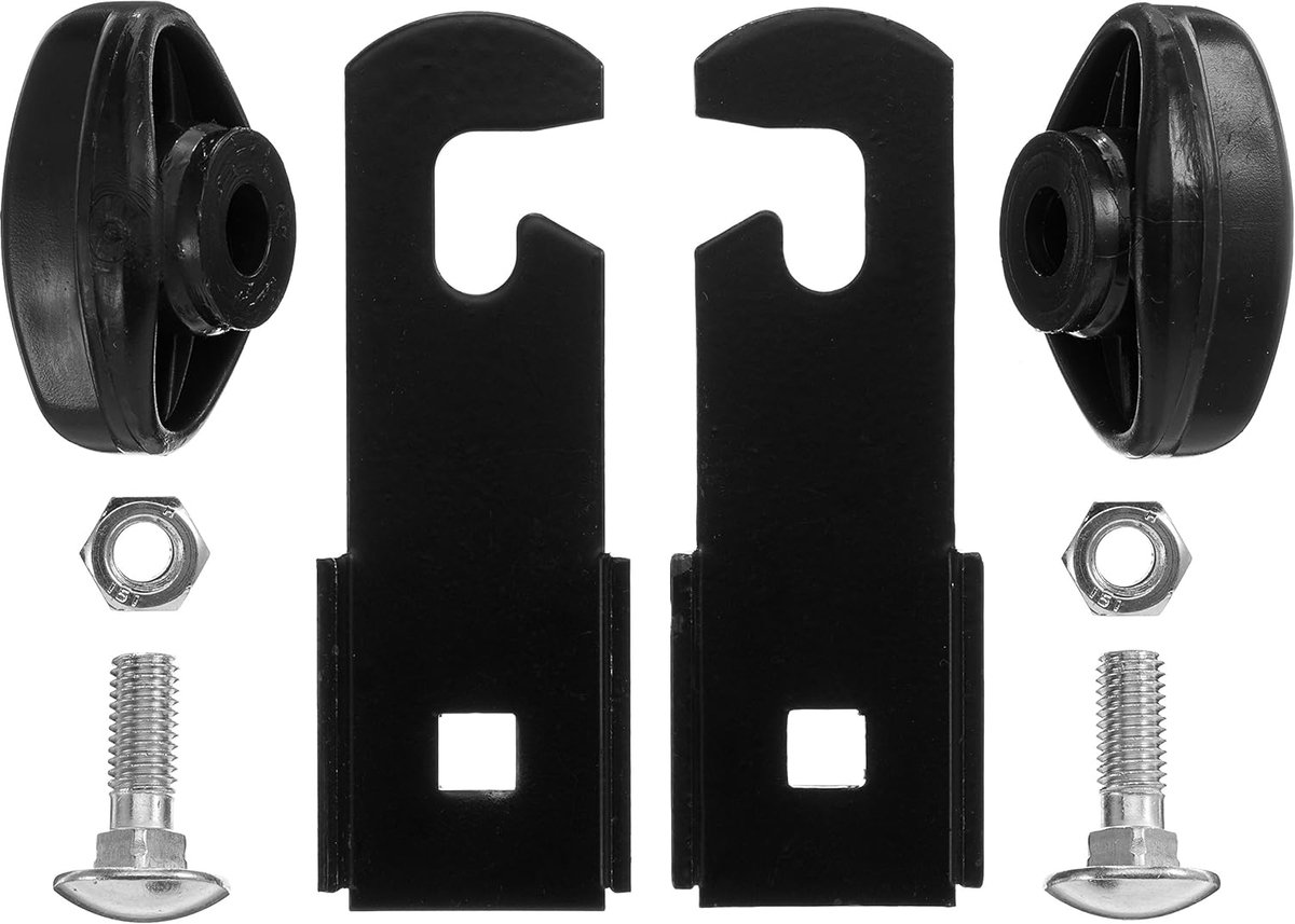 SnelShoppen - Bobike Accessoires Uitbreiding, Zwart/Zilver, One Size, Fietsaccessoires, Veiligheidsaccessoires, Voor Kinderen, Fietsstoeltje