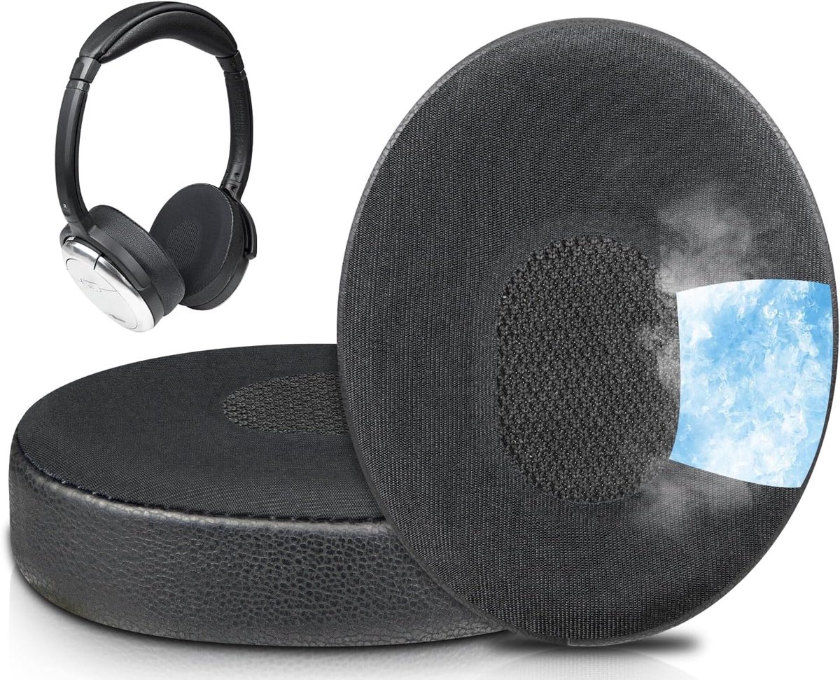 Cooling Gel Professionele Vervangende Oorkussens voor Bose QuietComfort(QC) 3 en OE1 On-Ear Hoofdtelefoons, Earpads Cushions met Hoog Dichtheid Geluidsisolerend Schuim