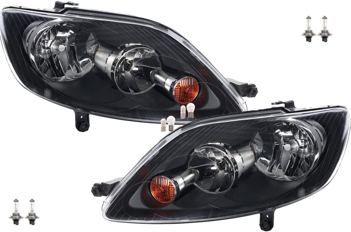 Koplamp Halogeen geschikt voor VW Golf V PLUS 5M1521 05- Lampen set L R