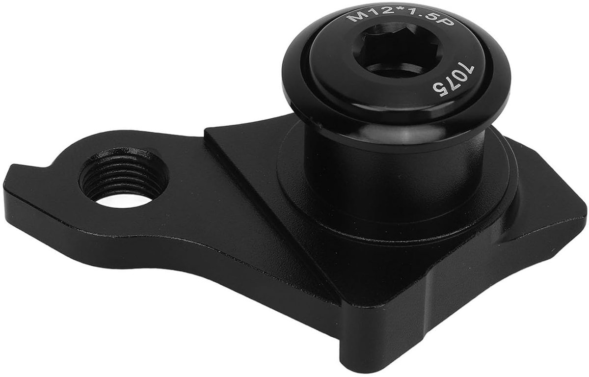 Universele Fietsderailleurhanger Aluminiumlegering CNC gefreesd Goed Vakmanschap voor fietsen-Patilla Udh