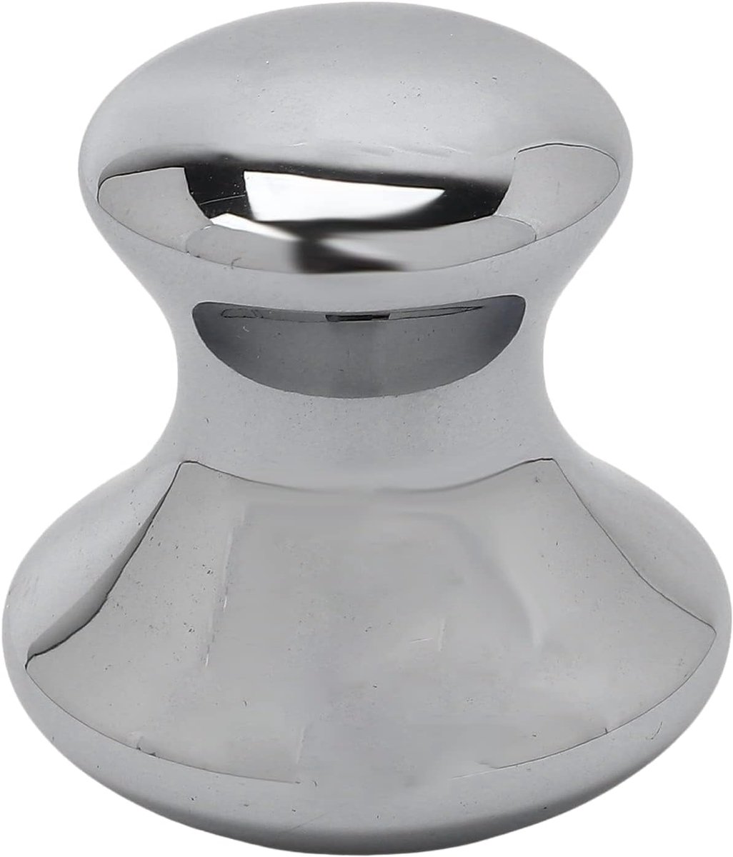 Sha Massage Tool, Terahertz Stone Mushroom Massager, Guasha Schraapsteen voor Gezicht & Oog, Wallen, SPA, Ontspannend, Meditatie