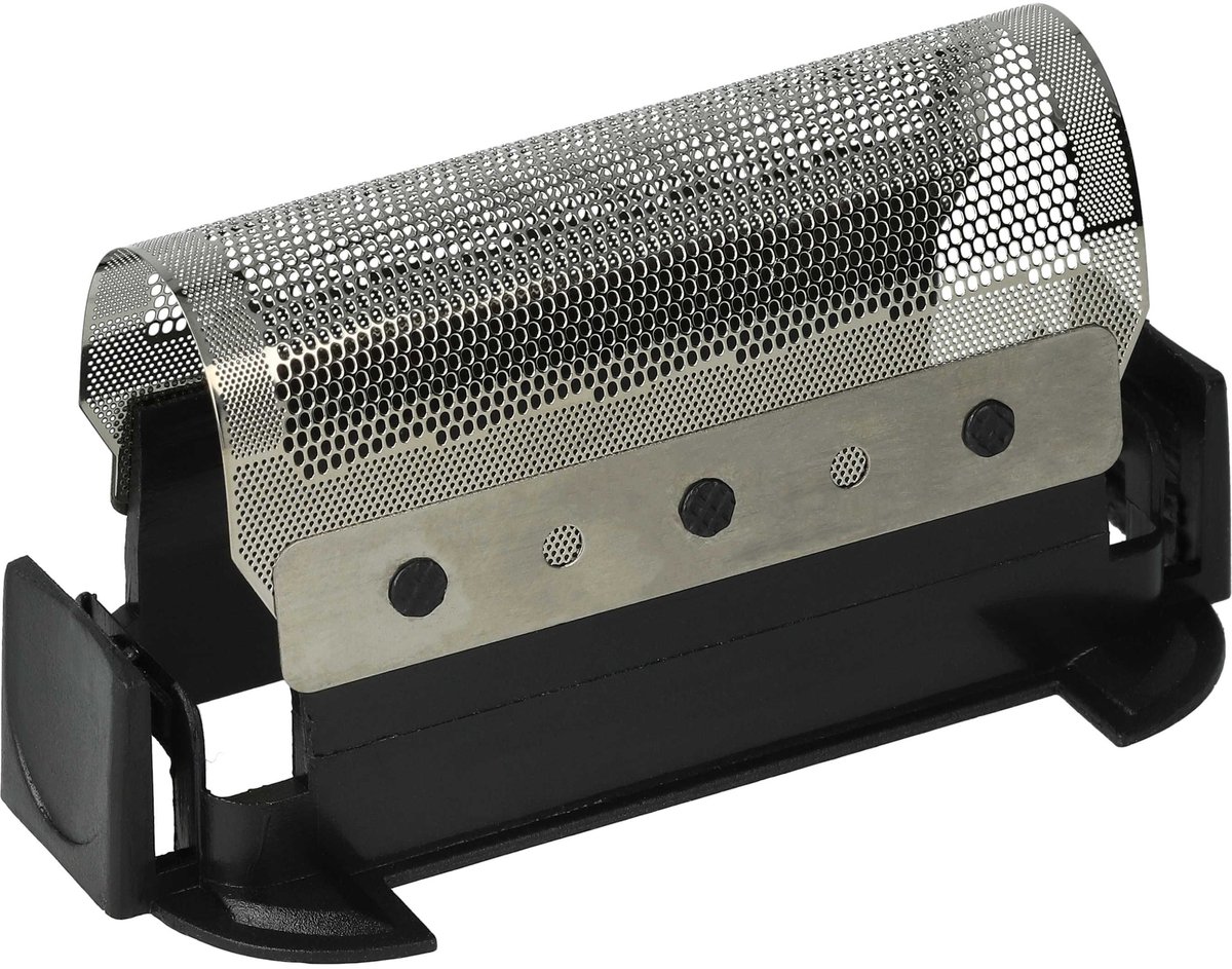 vhbw 1x mesblok, 1x scheerfolie met frame, compatibel met Braun 5420, 5421, 1000, 2005, 5426, 2000, 5422, 5423 scheerapparaten – combipakket zwart-zilver