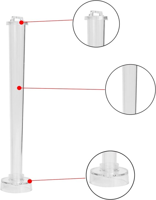 Kaarsvorm - Kaarsvormen Om Te Gieten, Staaf, 3D Doe-Het-Zelf Voor Bruiloft, Diner, Feest, Kaarsen Maken (1 — afbeelding 3
