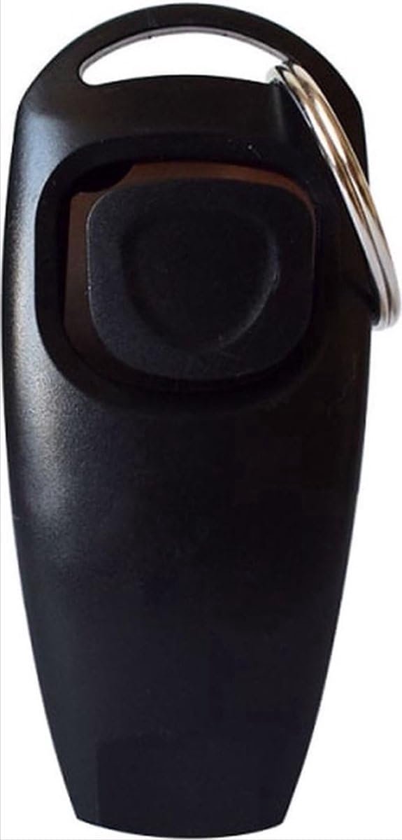 Clicker - Honden trainer - Hondentraining - Diervriendelijke Hondentraining - Clicker - Zwart - Universeel - Hondenclicker